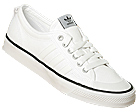 Adidas Nizza Low White/White Canvas Trainers
