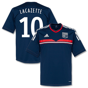 Adidas Olympique Lyon 3rd Lacazette Shirt 2013 2014