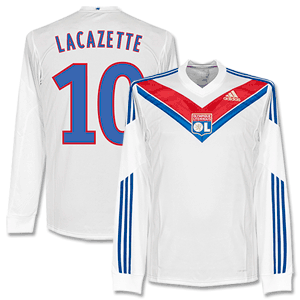 Adidas Olympique Lyon Home Lacazette No.10 Shirt (Fan