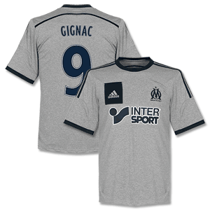 Adidas Olympique Marseille Away Gignac No.9 Shirt 2014