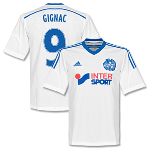 Adidas Olympique Marseille Home Gignac Shirt 2014 2015