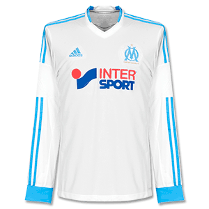 Adidas Olympique Marseille Home L/S Shirt 2013 2014