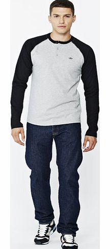 Adidas Originals Premium Long Sleeve Henley Top