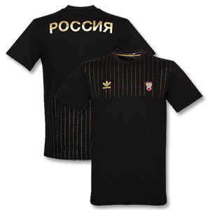 Adidas Originals Russia T-Shirt - Black