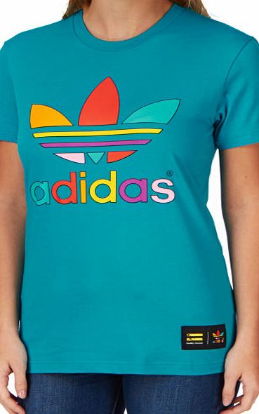 Adidas Originals Womens adidas originals Mono Color T-shirt -