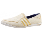 Womens Missy E Trainer White/Met Gold