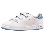 Womens Stan Smith Velcro 2.5 Trainer White/Blue
