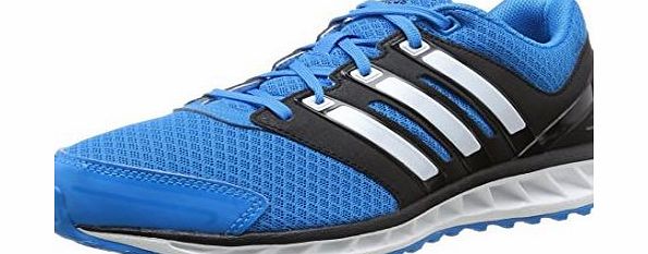adidas Performance Falcon Elite 3, Mens Running Shoes, Blue (Solar Blue S14/Running White Ftw/Black 1), 9 UK