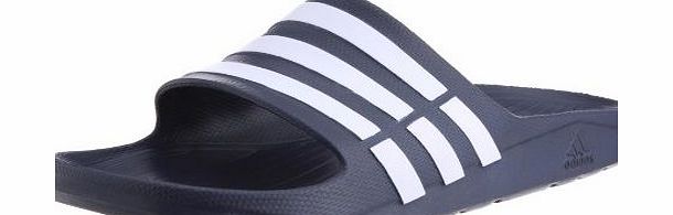 adidas Performance Mens Duramo Slide-2 Running Shoes G15892 New Navy/White/New Navy 12 UK, 17 EU