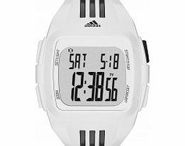 Adidas Performance White Duramo XL Digital Watch