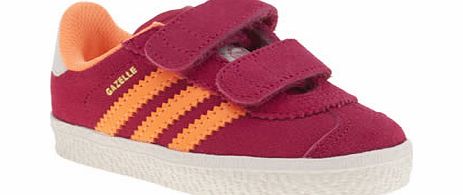 Adidas pink gazelle 2 girls toddler 8512593550