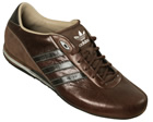Adidas Porsche CL Brown/Black Leather Trainers
