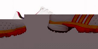 Adidas POWERBAND GOLF SHOES Black/Metallic Silver/Black / 8.5