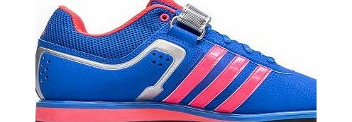 adidas Powerlift 2W Ladies Weightlifting Shoe, Blue/Pink, UK6.5