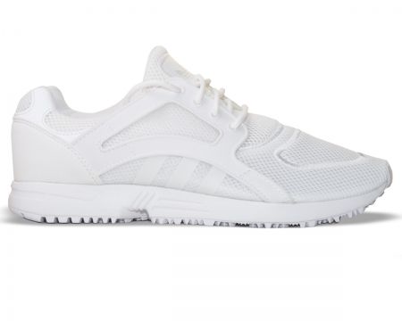 Adidas Racer Lite Triple White Textile Trainer