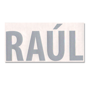 Raul (Name Only) 00-02 Spain Away Offical Name