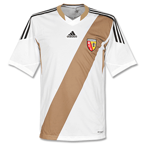 Adidas RC Lens Away Players Shirt 2013 2014