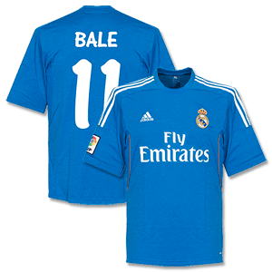 Adidas Real Madrid Away Bale Shirt 2013 2014 (Fan Style)