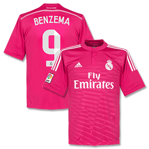 Real Madrid Away Benzema 9 Shirt 2014 2015