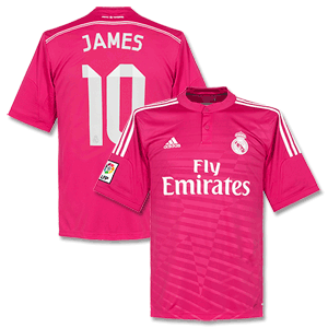 Real Madrid Away James Shirt 2014 2015