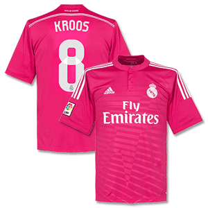 Real Madrid Away Kroos Shirt 2014 2015
