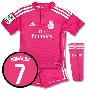 Real Madrid Away Mini Kit + Ronaldo 7 (Fan