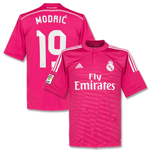 Real Madrid Away Modric Shirt 2014 2015