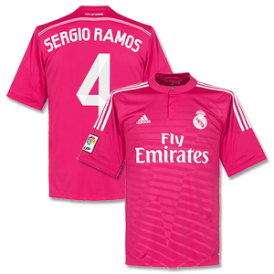Real Madrid Away Sergio Ramos Shirt 2014 2015