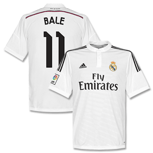 Real Madrid Home Bale No.11 Kids Shirt 2014 2015