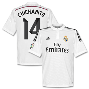 Real Madrid Home Chicharito Shirt 2014 2015