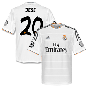 Adidas Real Madrid Home Jese Champions League Shirt