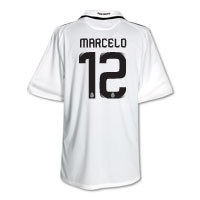 Adidas Real Madrid Home Shirt 2008/09 - Marcelo 12.