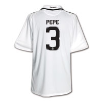 Adidas Real Madrid Home Shirt 2008/09 - Pepe 3.