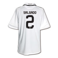 Adidas Real Madrid Home Shirt 2008/09 - Salgado 2.