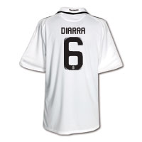 Adidas Real Madrid Home Shirt 2008/09 with Diarra 6