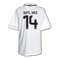 Adidas Real Madrid Home Shirt 2008/09 with Guti.Haz 14
