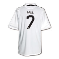 Adidas Real Madrid Home Shirt 2008/09 with Raul 7
