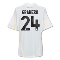 Real Madrid Home Shirt 2009/10 with Granero 24