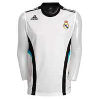 Adidas Real Madrid Sleeveless Shirt - White/White.