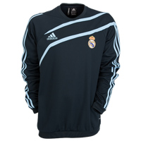 Adidas Real Madrid Training Sweat Top - Dark