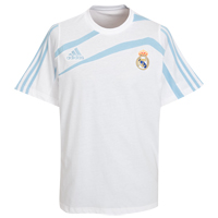Adidas Real Madrid Training T-Shirt - White/Argentina