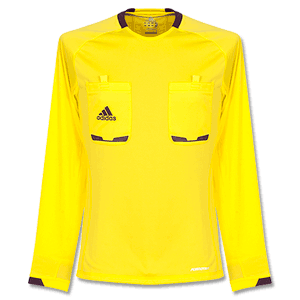 Adidas Referee 12 L/S Shirt - Yellow