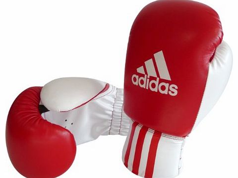 adidas Rookie Boxing Gloves Red/White/Black 6oz