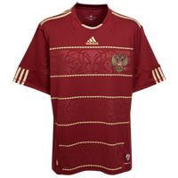 Russia Home Shirt 2009/10 with Arshavin 10