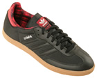 Adidas Samba Black/Brown Material Trainers