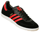 Adidas Samba Black/Red Suede Trainers