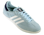 Adidas Samba Blue/White Suede Trainers