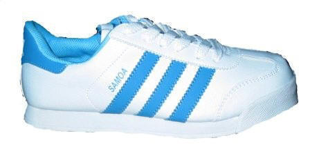 Adidas Samoa Womens white light blue