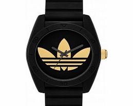 Adidas Santiago Black Gold Watch