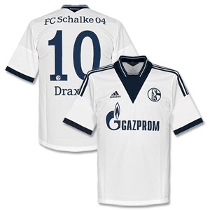 Adidas Schalke 04 Away Shirt 2013 2014   Draxler 10